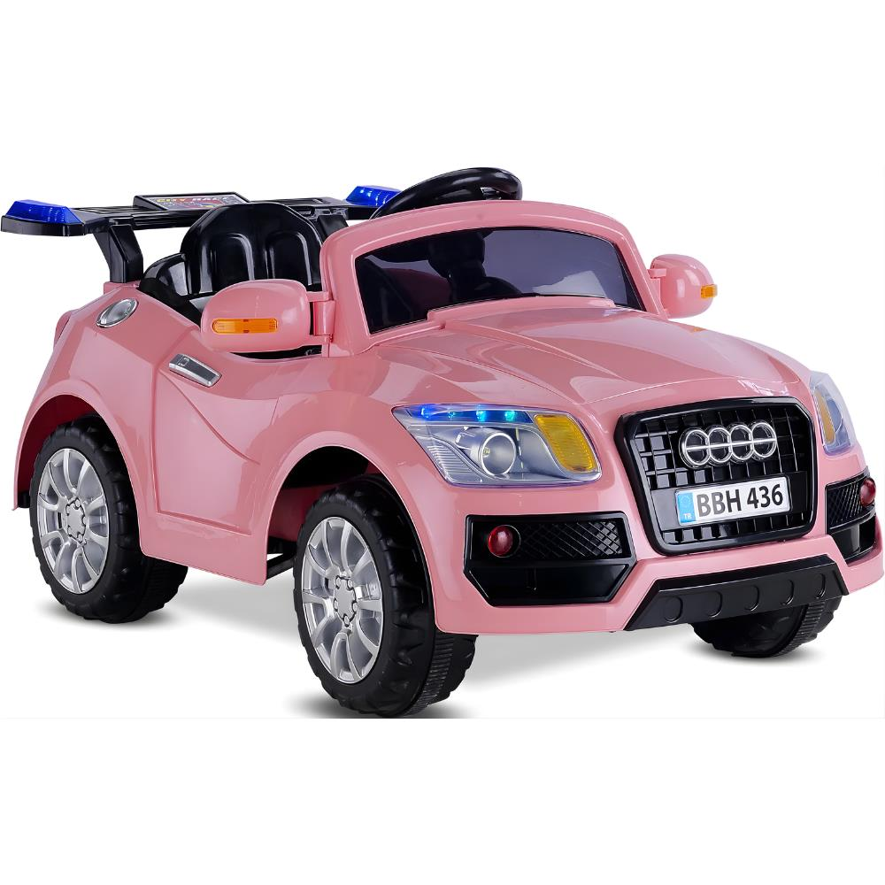 436 Akülü Araba Pastel Pembe