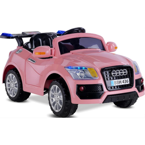 436 Akülü Araba Pastel Pembe