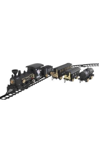 Işıklı Müzikli Buharlı Tren Set 17 Parça 415 cm