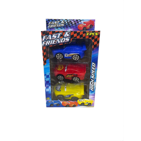 Fast 3 Lü Araba Set