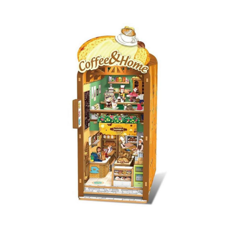 3D Wooden Puzzle Book Stand Series Coffee And Home 68061