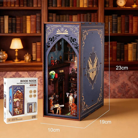 3D Wooden Puzzle Book Stand Series 68060