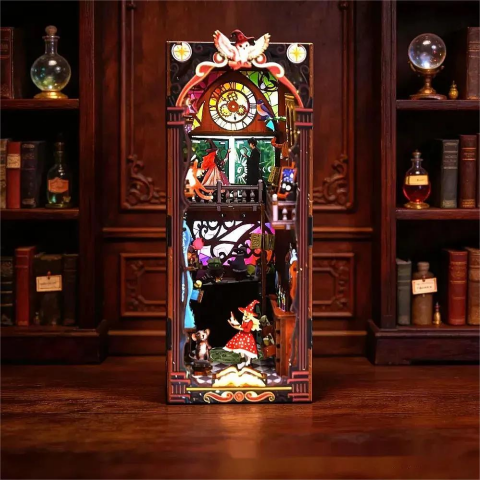 3D Wooden Puzzle Book Stand Series Mystical Magical 68051