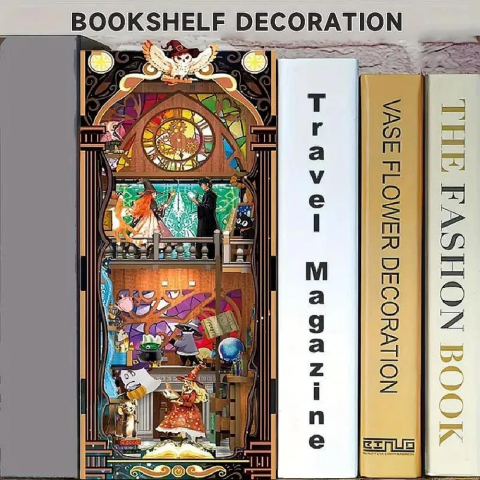 3D Wooden Puzzle Book Stand Series Mystical Magical 68051