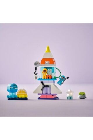LEGO ® DUPLO® 3’ü 1 arada Uzay Mekiği Macerası Oyuncağı 10422 (58 Parça)