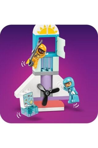 LEGO ® DUPLO® 3’ü 1 arada Uzay Mekiği Macerası Oyuncağı 10422 (58 Parça)