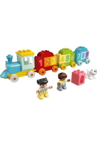 LEGO ® DUPLO® İlk Sayı Treni - Saymayı Öğren 10954 -Küçük Çocuklar İçin Oyuncak Yapım Seti (23 Parça)