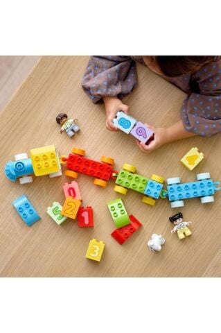 LEGO ® DUPLO® İlk Sayı Treni - Saymayı Öğren 10954 -Küçük Çocuklar İçin Oyuncak Yapım Seti (23 Parça)