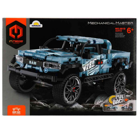 iM. Master Çek Bırak Mavi Pick Up 463 Parça