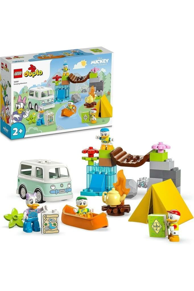 LEGO ® Duplo® Disney Mickey Ve Arkadaşları Kamp Macerası 10997 - 2 Yaş Ve Üzeri Çocuklar Için Yaratıc