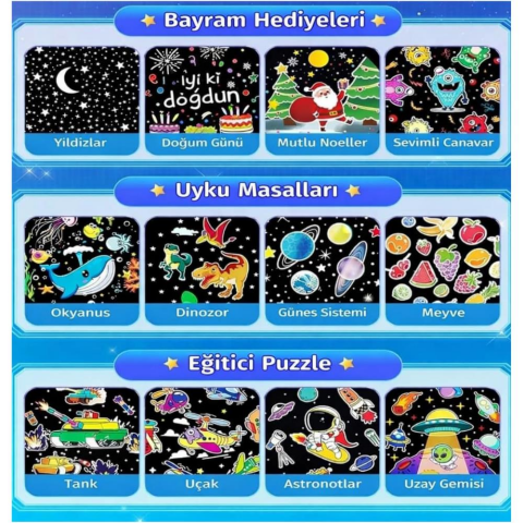Projeksiyon Gece Lambası