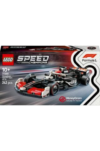 LEGO ® Speed Champions MoneyGram Haas F1® Team VF-24 Yarış Arabası 77250 10+ Oyuncak Yapım Seti (242 P)