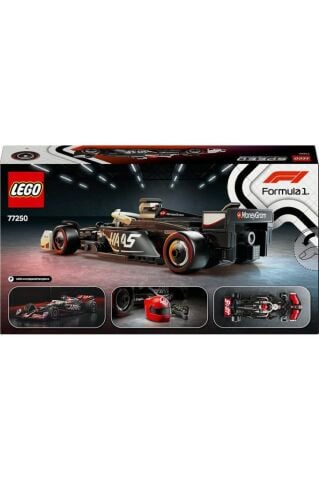 LEGO ® Speed Champions MoneyGram Haas F1® Team VF-24 Yarış Arabası 77250 10+ Oyuncak Yapım Seti (242 P)