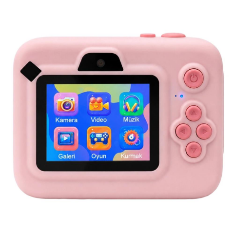 BU-BU Fotoğraf Makinesi Pembe - Mavi FOT002