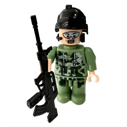 Özel Kuvvetler Mini Asker Lego Figür Seti
