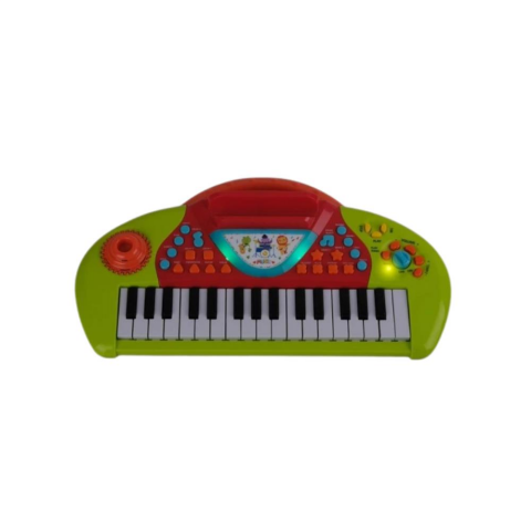 Karaoke Özellikli Müzikli Işıklı MP3 Girişli ve Mikrofonlu Çok Fonksiyonlu Piyano-LC-30972