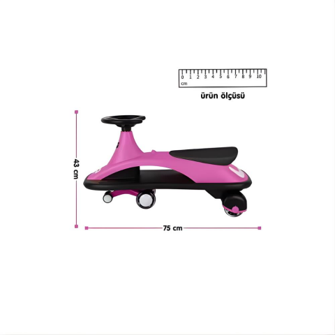 Royal Swing Plazma Kay Kay Bingit Araba - Pembe