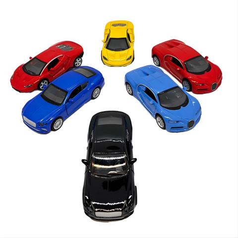 Diecast Metal Çek Bırak Araba Seri 6