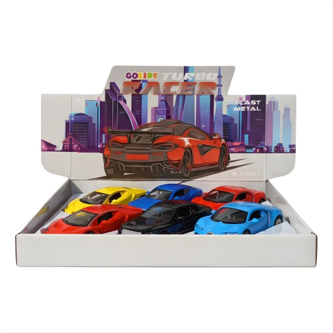 Diecast Metal Çek Bırak Araba Seri 6