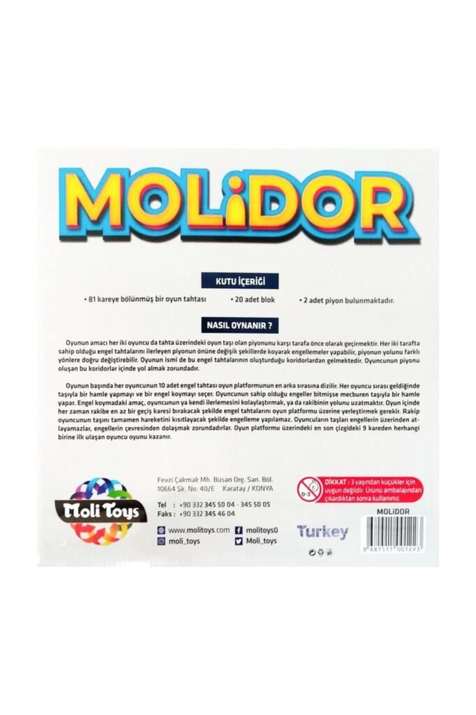 Molidor Mantık Ve Zeka Strateji Oyunu