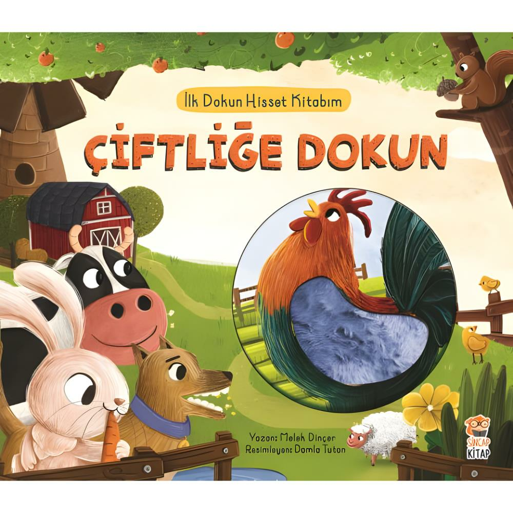 İlk Dokun Hisset Kitabım: Çiftliğe Dokun