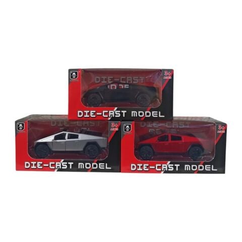 Metal Çek Bırak Tesla Araba 339 B