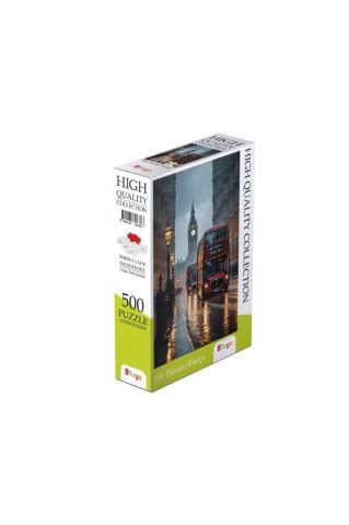 Londra Yağmuru - 500 Parça Puzzle