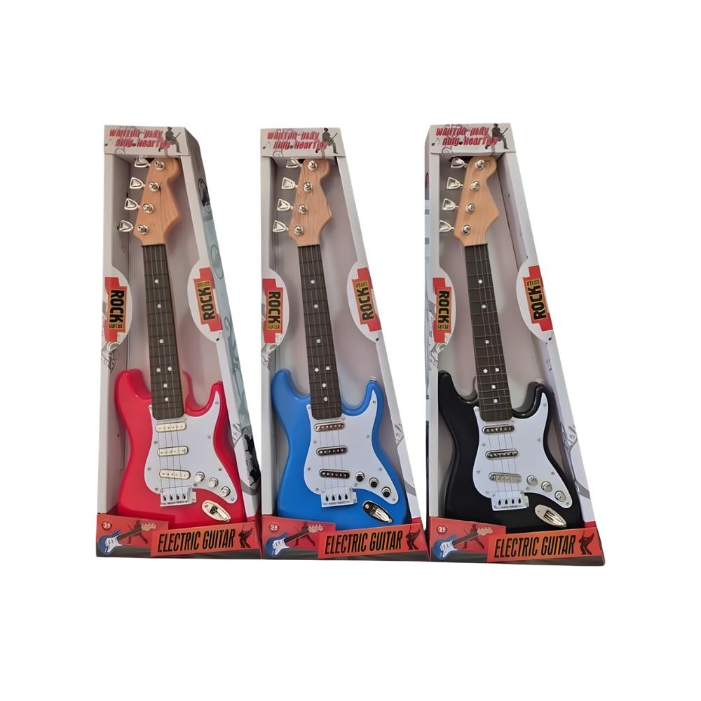 Rock Gitar Askılı Sesli