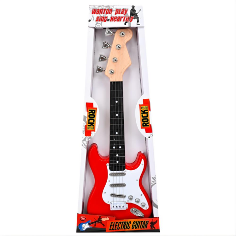 Rock Gitar Askılı Sesli