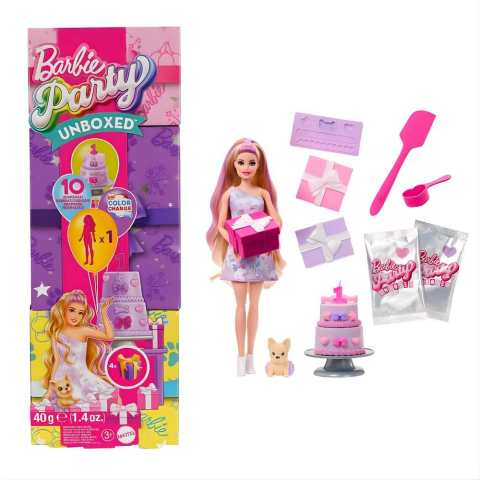 Barbie Parti Paketi Minik Dostumun Doğum Günü Serisi JFG68