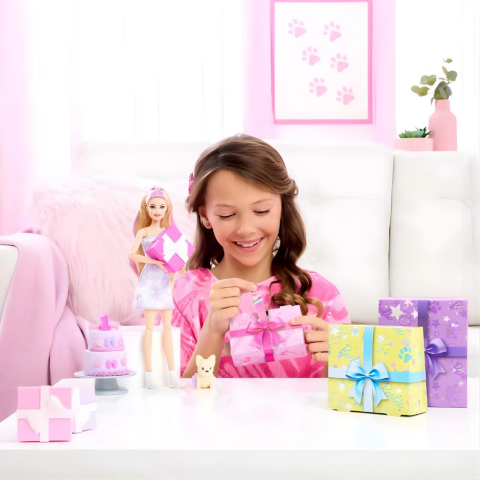 Barbie Parti Paketi Minik Dostumun Doğum Günü Serisi JFG68
