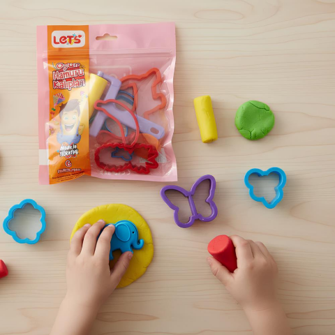 Let’s Oyun Hamuru Kalıpları | 6 Parça