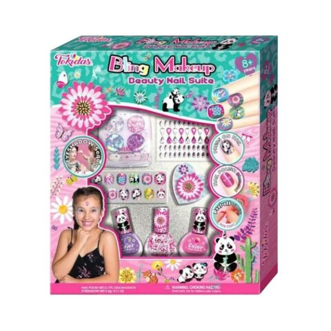 Bling Makyaj Güzellik Tırnak Paketi