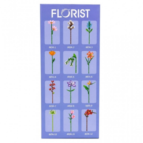 Çiçek Bloklar Stand 12'li 8856
