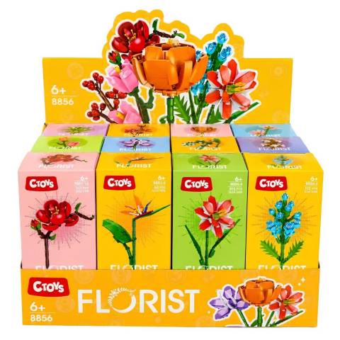 Çiçek Bloklar Stand 12'li 8856