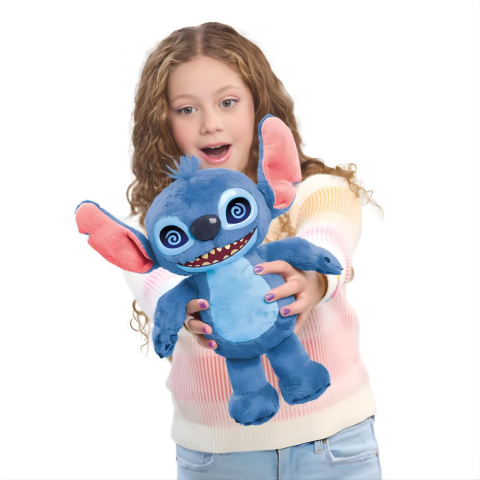 Sesli ve Işıklı Disney Stitch İnteraktif Peluş TTC52000