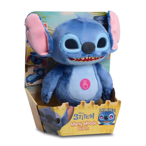 Sesli ve Işıklı Disney Stitch İnteraktif Peluş TTC52000