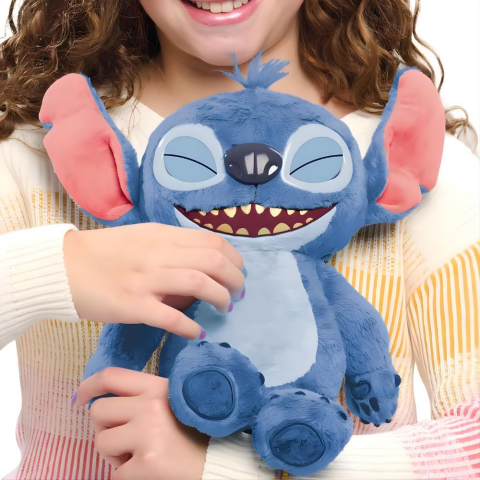 Sesli ve Işıklı Disney Stitch İnteraktif Peluş TTC52000
