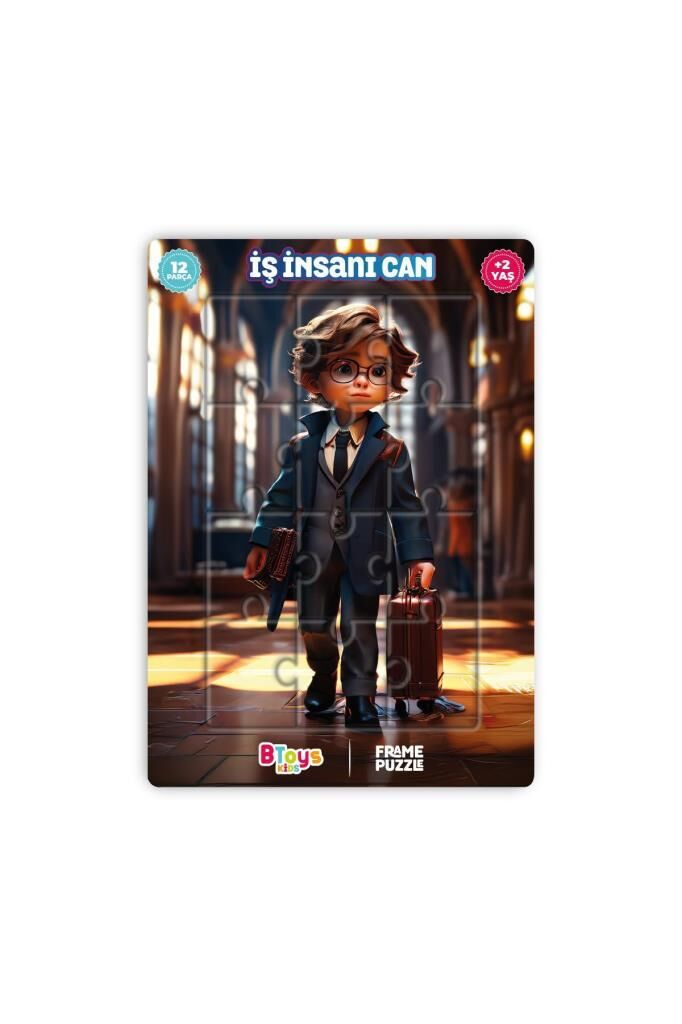 İş İnsanı Can - Frame Puzzle