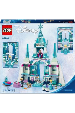 LEGO ® Disney Princess Karlar Ülkesi Elsa’nın Buz Sarayı 43244 6 Yaş Üzeri için Yapım Seti(630Parça)