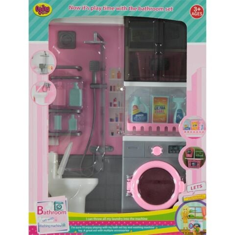 Oyuncak Banyo Seti Pembe