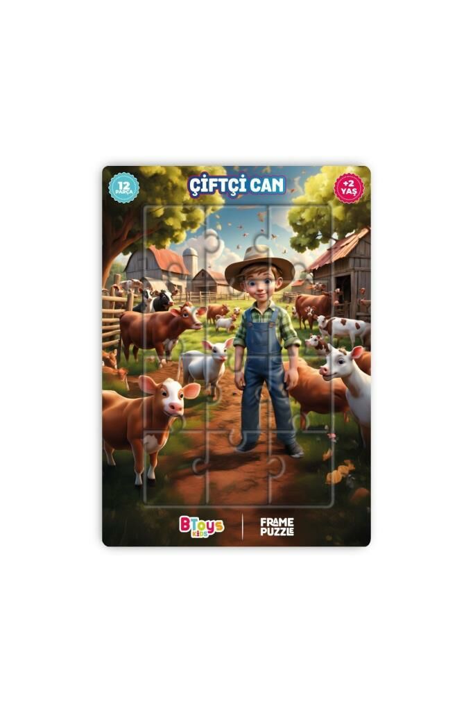 Çiftçi Can - Frame Puzzle