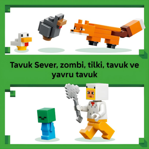 LEGO® Minecraft® Tavuk Çiftliği 21585