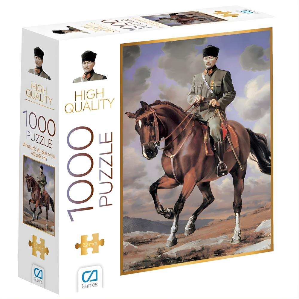 Atatürk Ve Atı Sakarya Puzzle 1000 Parça