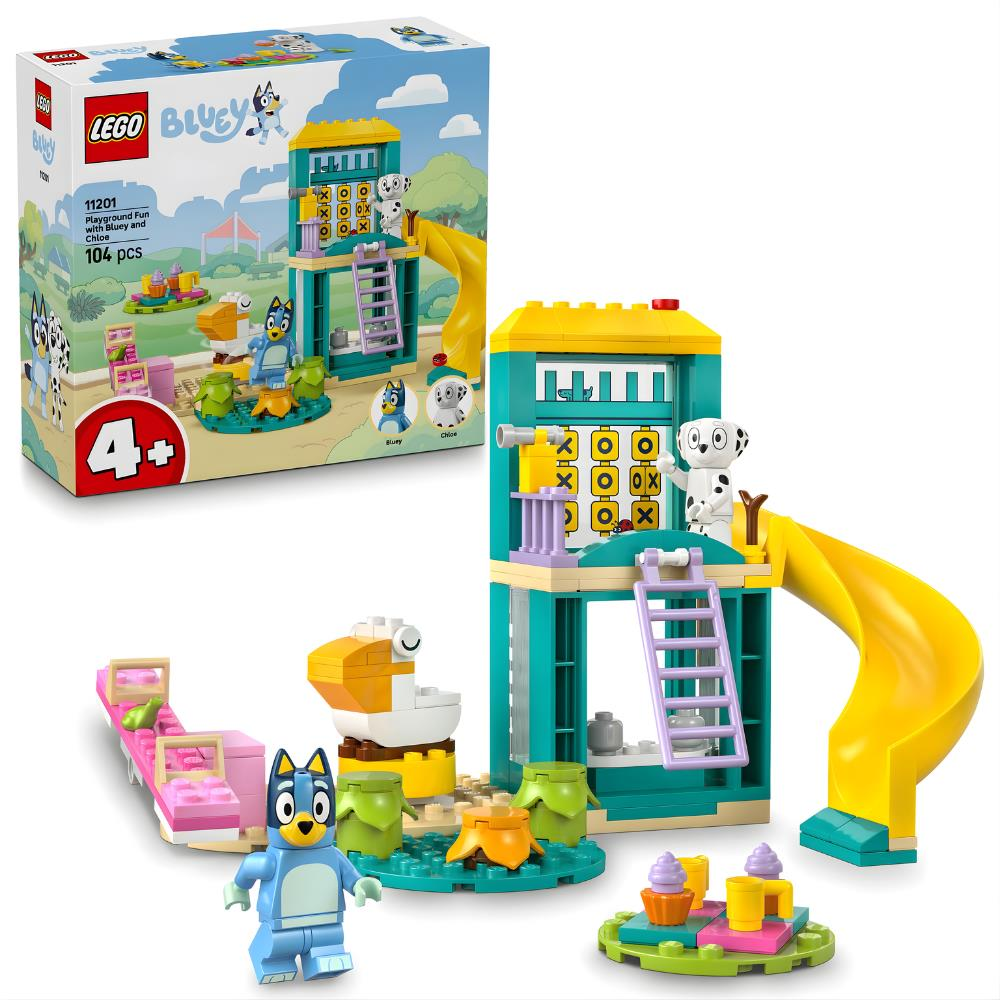 LEGO® Bluey: Bluey ve Chloe ile Oyun Parkı Eğlencesi Okul Öncesi Oyuncağı 11201