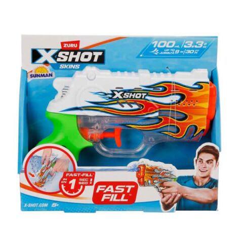 X-Shot Skins Nano Fast Fill Su Tabancası 19 cm - Hydra