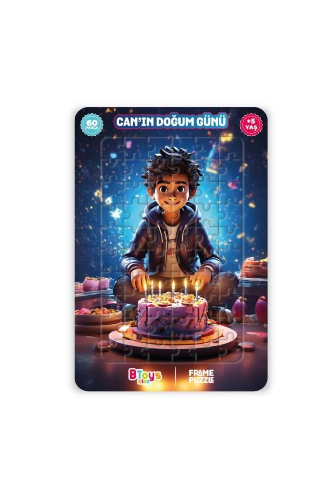 Can`ın Doğum Günü - Frame Puzzle