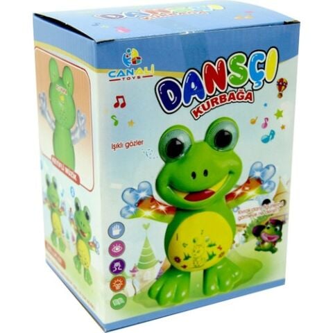 Can Ali Toys Işıklı ve Müzikli Dansçı Kurbağa
