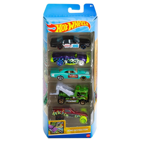 Hot Wheels Beşli Araba Seti 1806