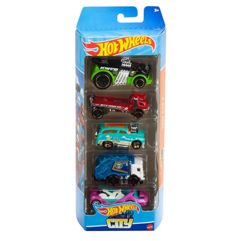 Hot Wheels Beşli Araba Seti 1806
